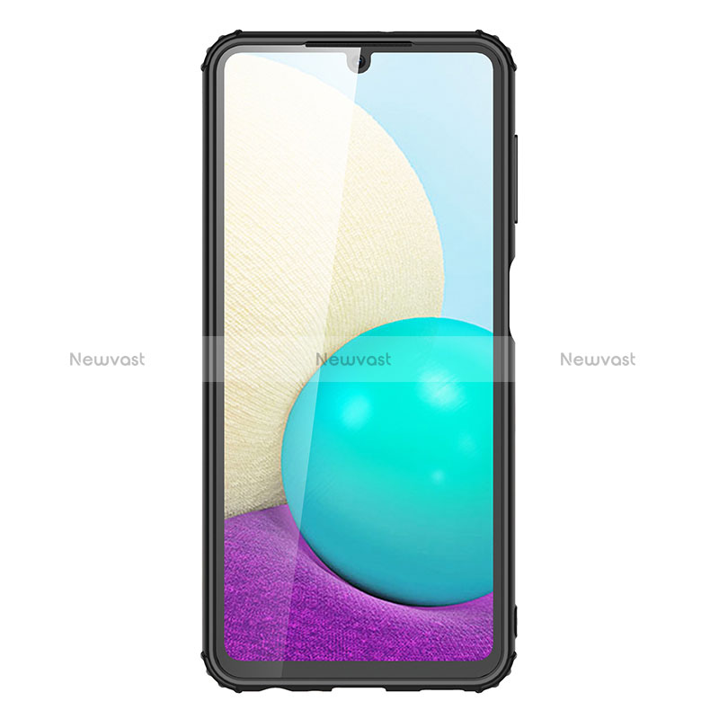 Silicone Transparent Frame Case Cover for Samsung Galaxy A22 4G