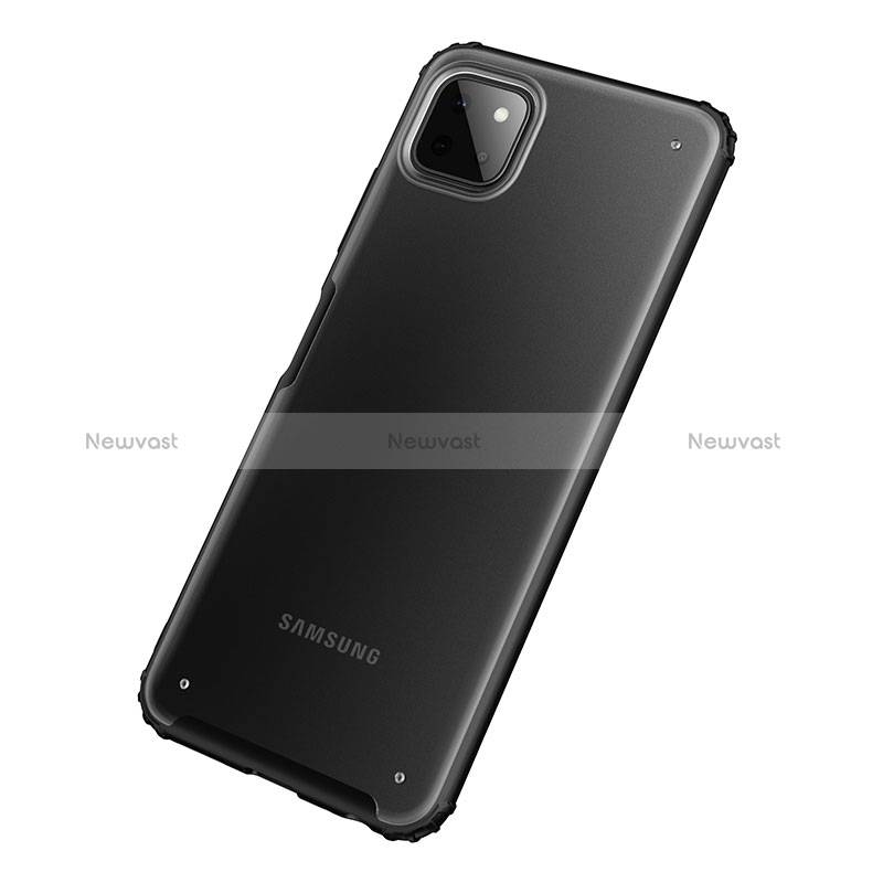 Silicone Transparent Frame Case Cover for Samsung Galaxy A22s 5G