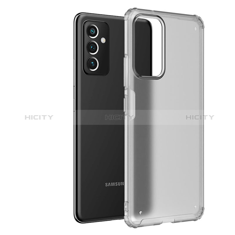 Silicone Transparent Frame Case Cover for Samsung Galaxy A82 5G Clear