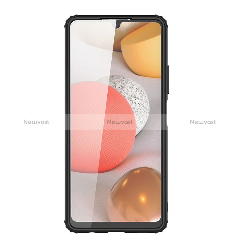 Silicone Transparent Frame Case Cover for Samsung Galaxy F02S SM-E025F