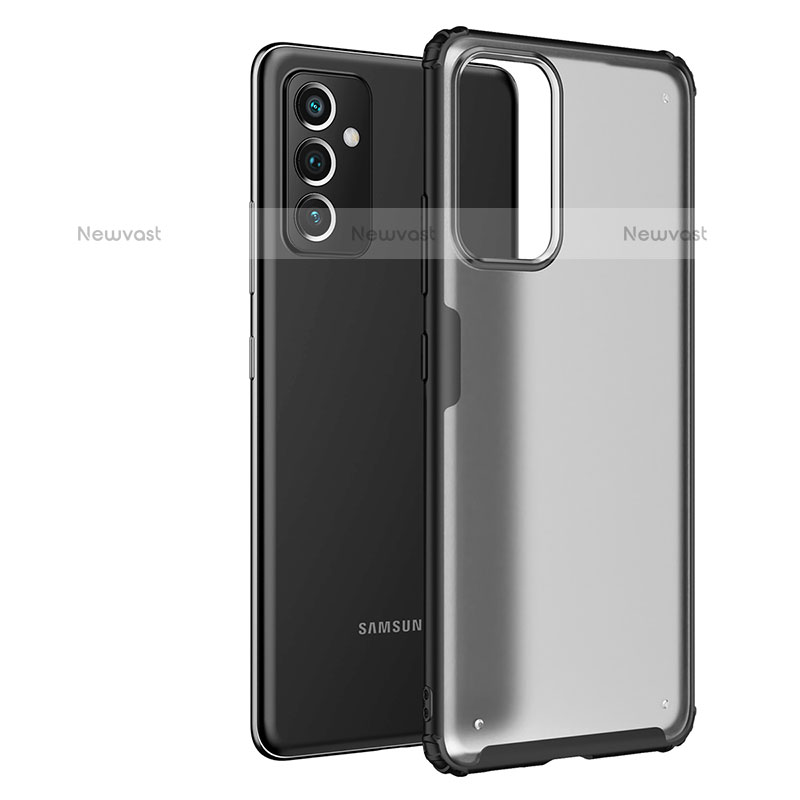 Silicone Transparent Frame Case Cover for Samsung Galaxy Quantum2 5G