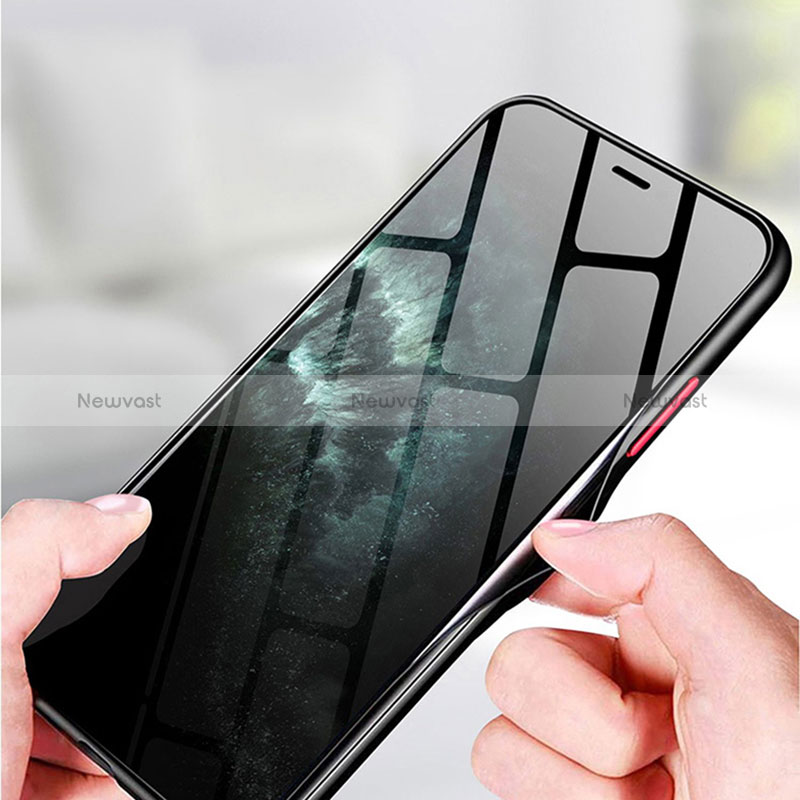 Silicone Transparent Frame Case Cover for Vivo V23 5G