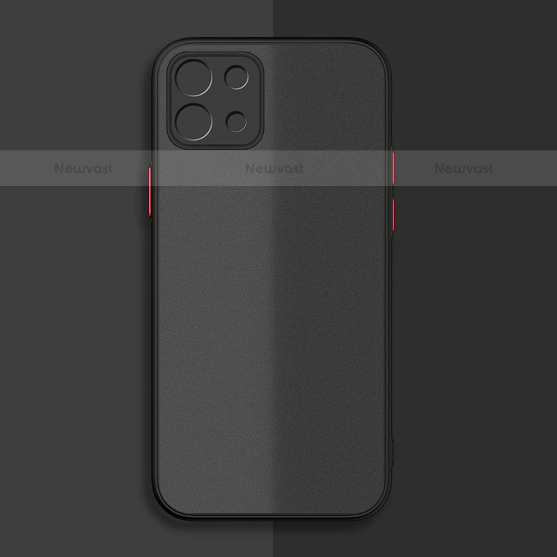Silicone Transparent Frame Case Cover for Xiaomi Mi 11 Lite 5G Black