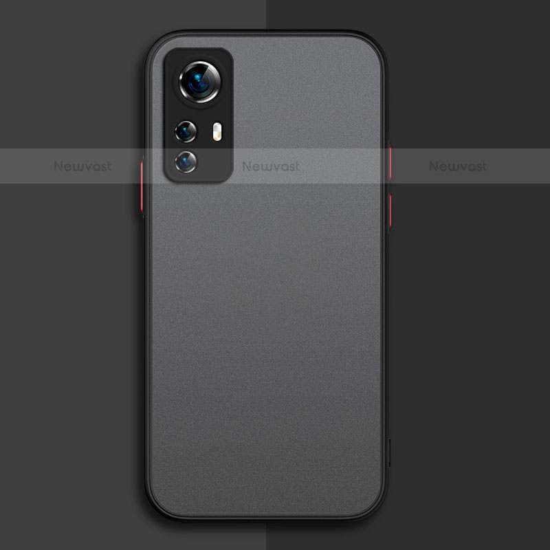 Silicone Transparent Frame Case Cover for Xiaomi Mi 12 Pro 5G Black
