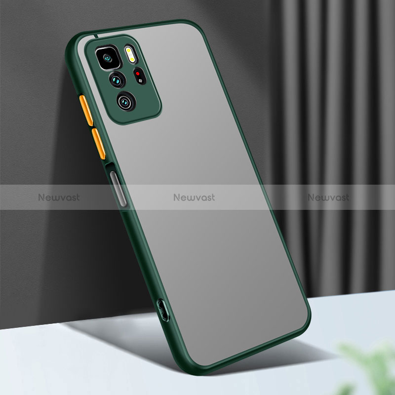 Silicone Transparent Frame Case Cover for Xiaomi Poco X3 GT 5G