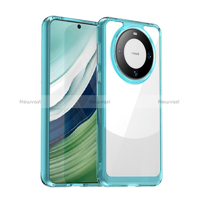 Silicone Transparent Frame Case Cover J01S for Huawei Mate 60