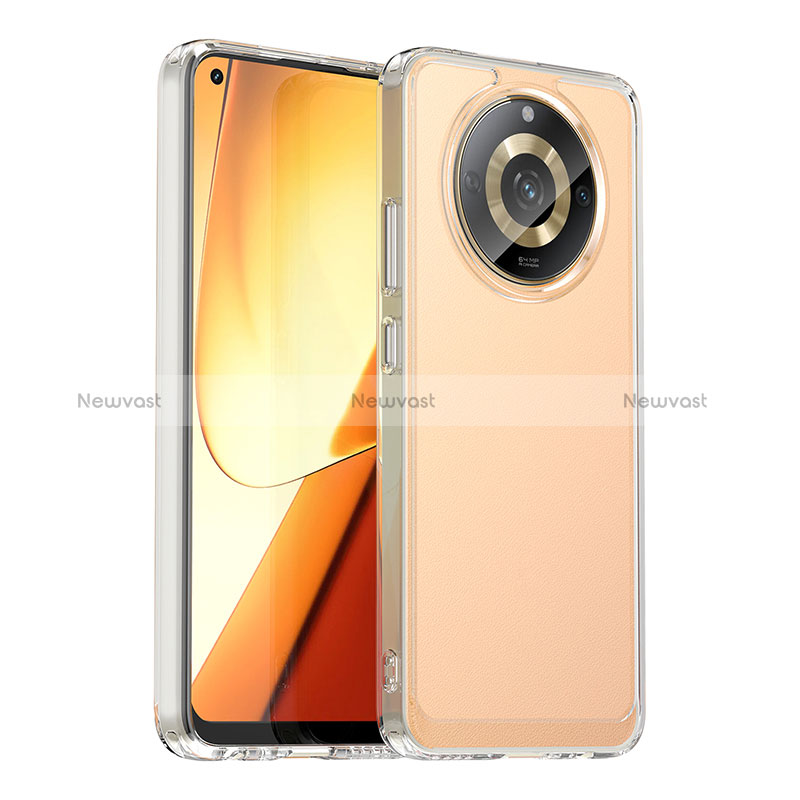 Silicone Transparent Frame Case Cover J02S for Realme Narzo 60 5G