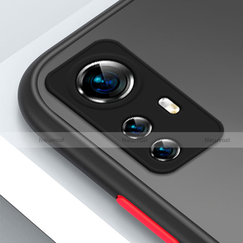 Silicone Transparent Frame Case Cover M01 for Xiaomi Mi 12 5G