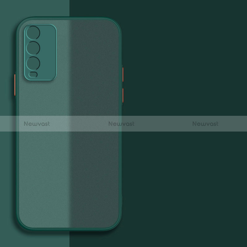 Silicone Transparent Frame Case Cover P01 for Xiaomi Redmi 9 Power