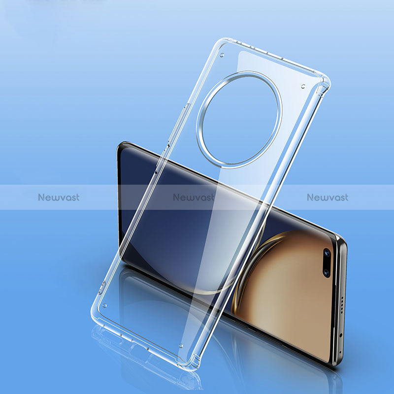 Silicone Transparent Frame Case Cover W01L for Huawei Honor Magic3 5G