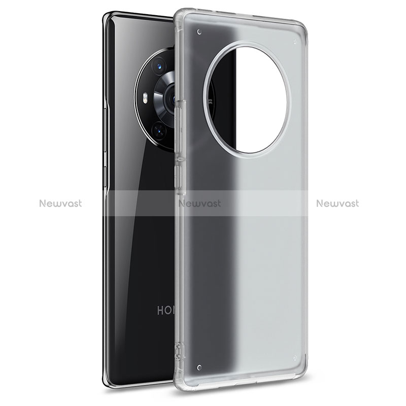 Silicone Transparent Frame Case Cover WL1 for Huawei Honor Magic3 5G