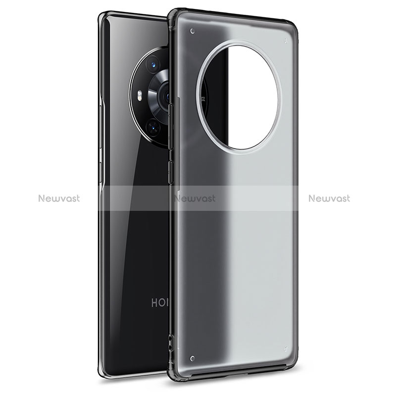 Silicone Transparent Frame Case Cover WL1 for Huawei Honor Magic3 5G