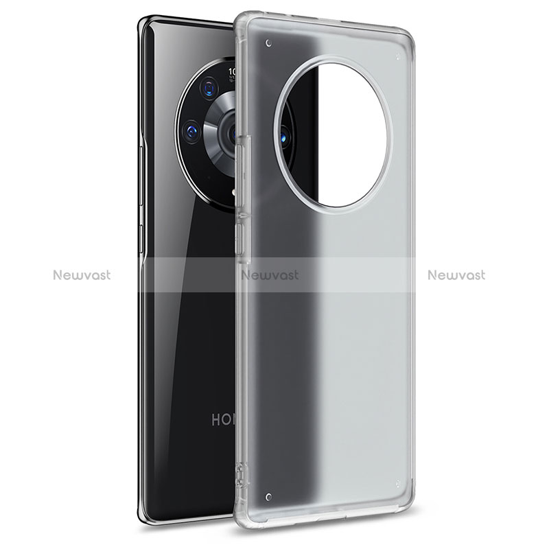 Silicone Transparent Frame Case Cover WL1 for Huawei Honor Magic3 Pro 5G