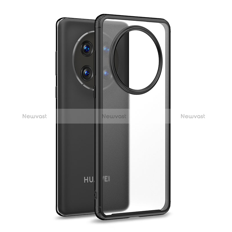 Silicone Transparent Frame Case Cover WL1 for Huawei Mate 50 Pro