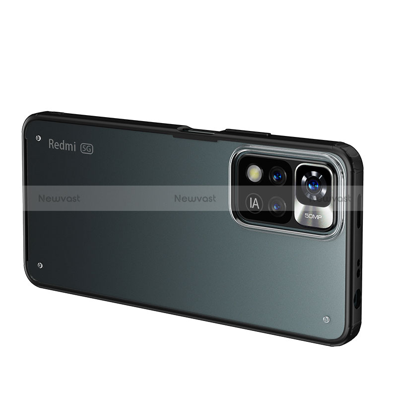 Silicone Transparent Frame Case Cover WL1 for Xiaomi Mi 11i 5G (2022)