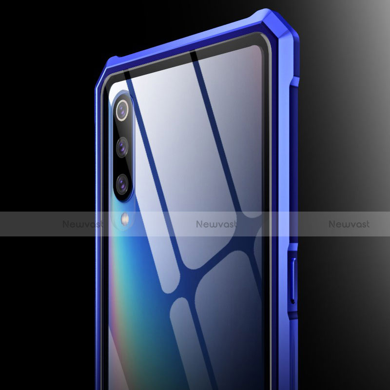 Silicone Transparent Mirror Frame Case Cover for Xiaomi Mi 9