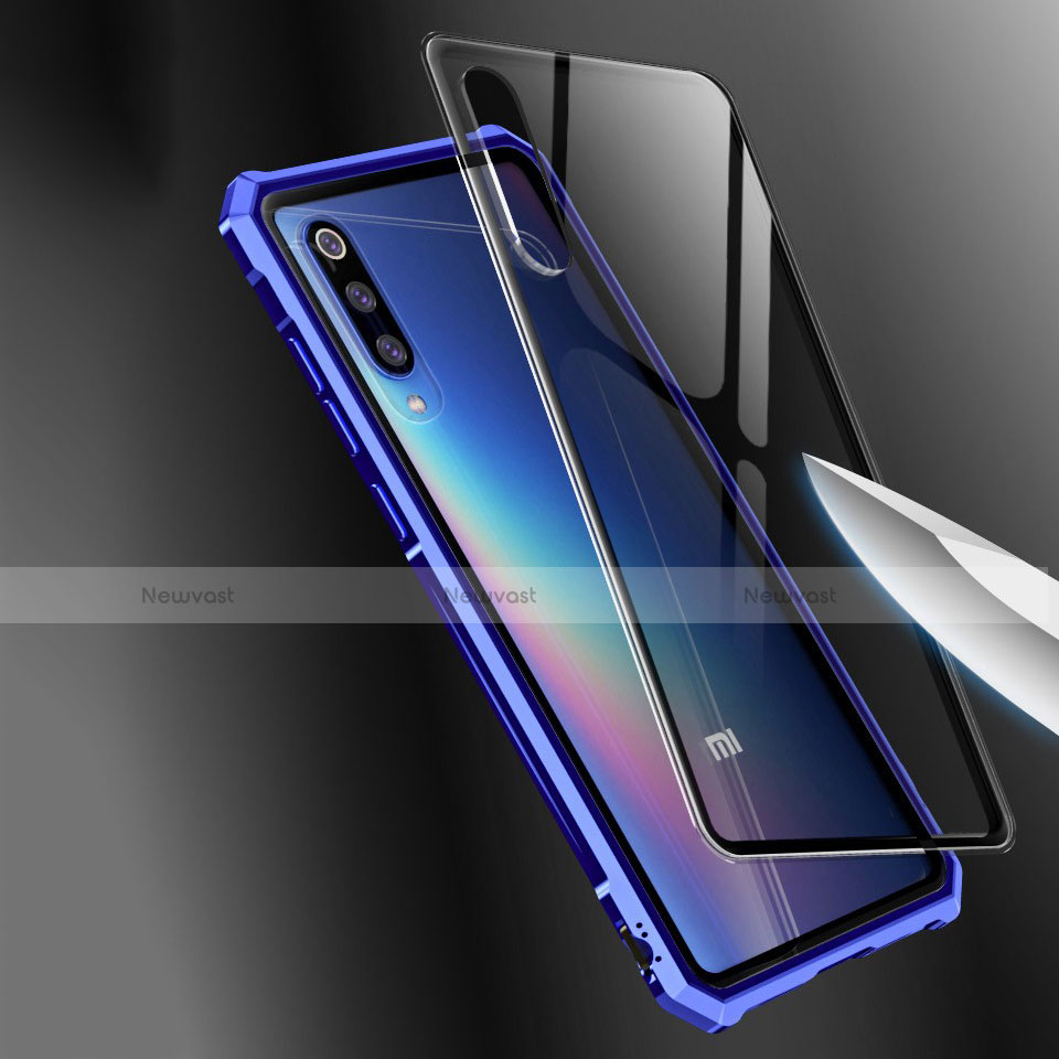 Silicone Transparent Mirror Frame Case Cover for Xiaomi Mi 9 Lite