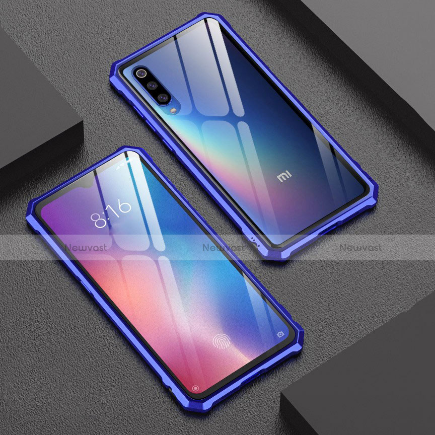 Silicone Transparent Mirror Frame Case Cover for Xiaomi Mi 9 Pro 5G