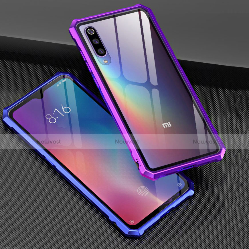 Silicone Transparent Mirror Frame Case Cover for Xiaomi Mi 9 Pro 5G