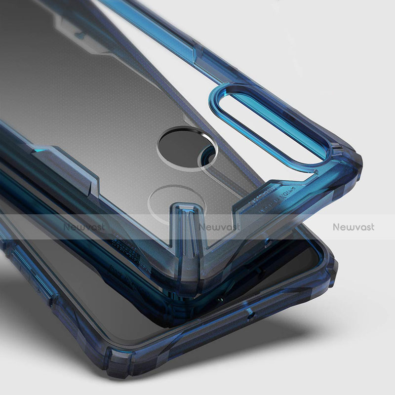 Silicone Transparent Mirror Frame Case Cover H02 for Huawei P30 Lite XL