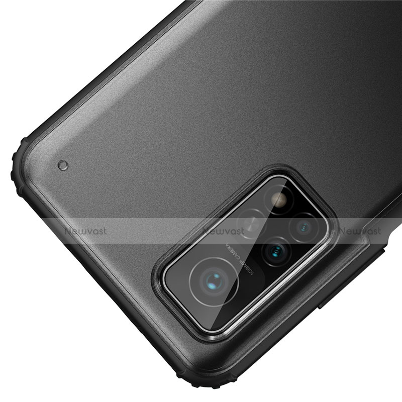 Silicone Transparent Mirror Frame Case Cover M01 for Xiaomi Redmi K30S 5G