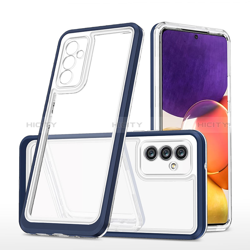 Silicone Transparent Mirror Frame Case Cover MQ1 for Samsung Galaxy A82 5G