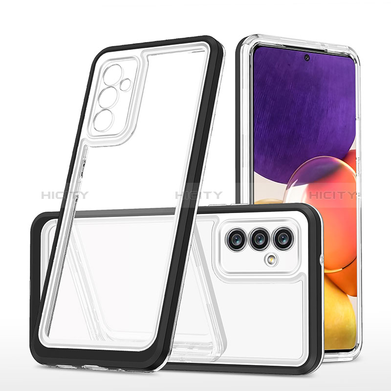 Silicone Transparent Mirror Frame Case Cover MQ1 for Samsung Galaxy M14 5G