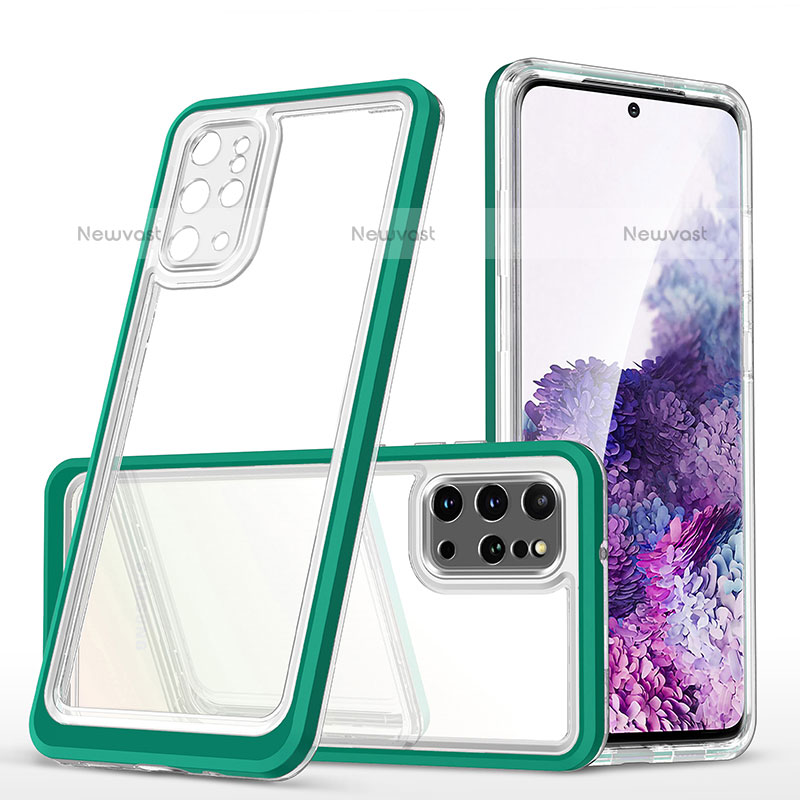 Silicone Transparent Mirror Frame Case Cover MQ1 for Samsung Galaxy S20 Plus 5G