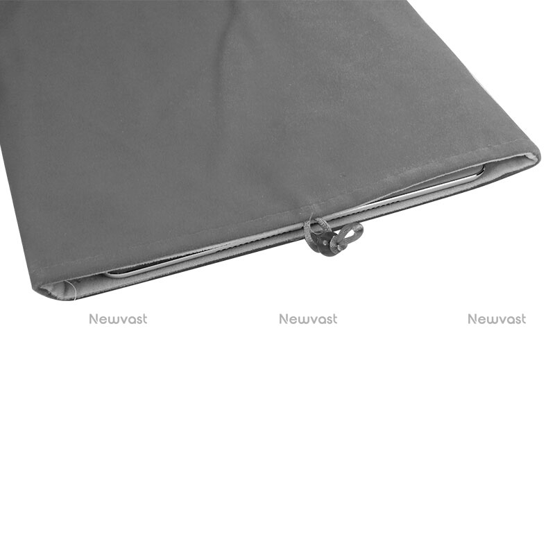 Sleeve Velvet Bag Case Pocket for Apple iPad 2 Gray