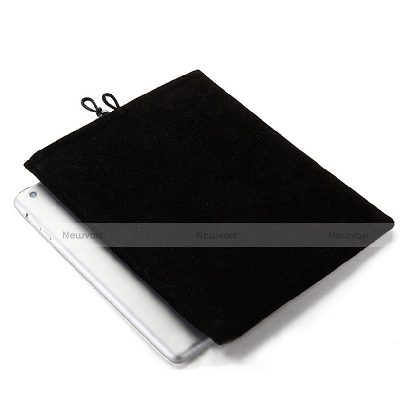 Sleeve Velvet Bag Case Pocket for Apple iPad Mini 2 Black