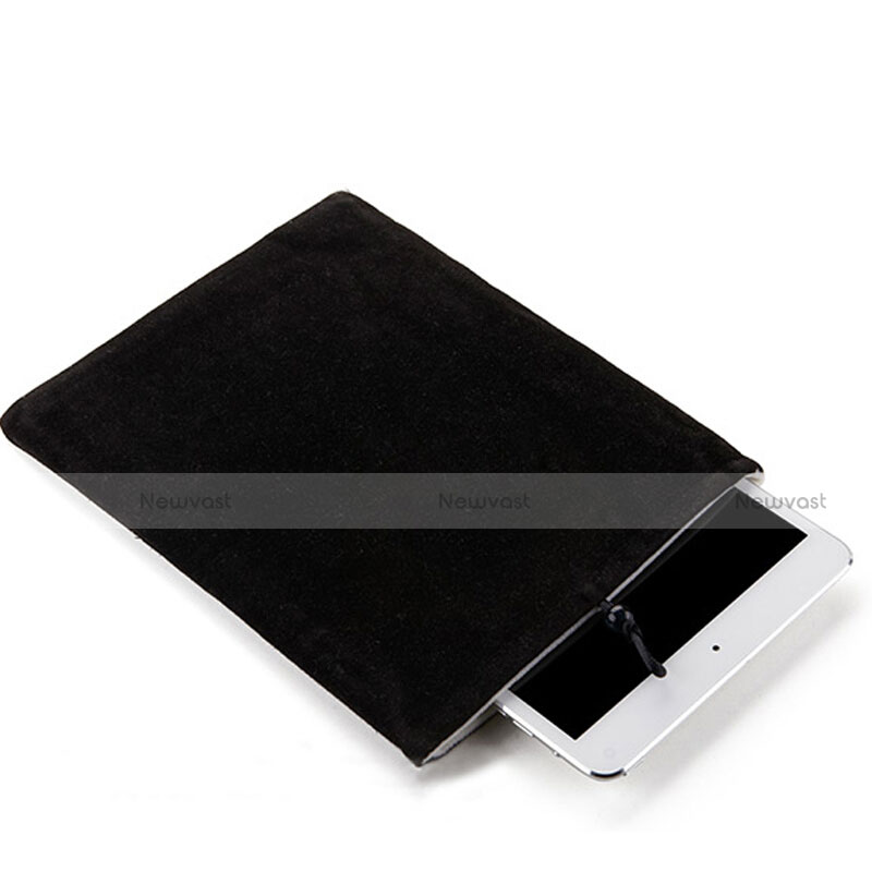 Sleeve Velvet Bag Case Pocket for Apple iPad New Air (2019) 10.5 Black