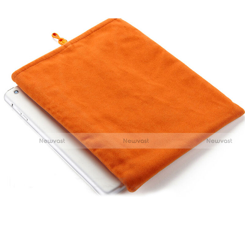 Sleeve Velvet Bag Case Pocket for Apple iPad Pro 11 (2018) Orange