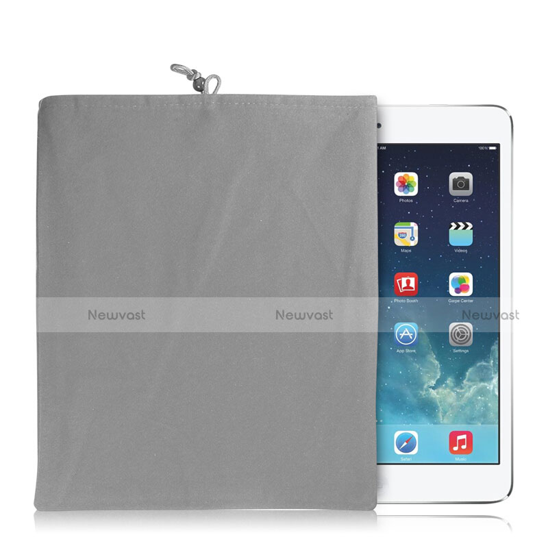 Sleeve Velvet Bag Case Pocket for Apple iPad Pro 11 (2020) Gray