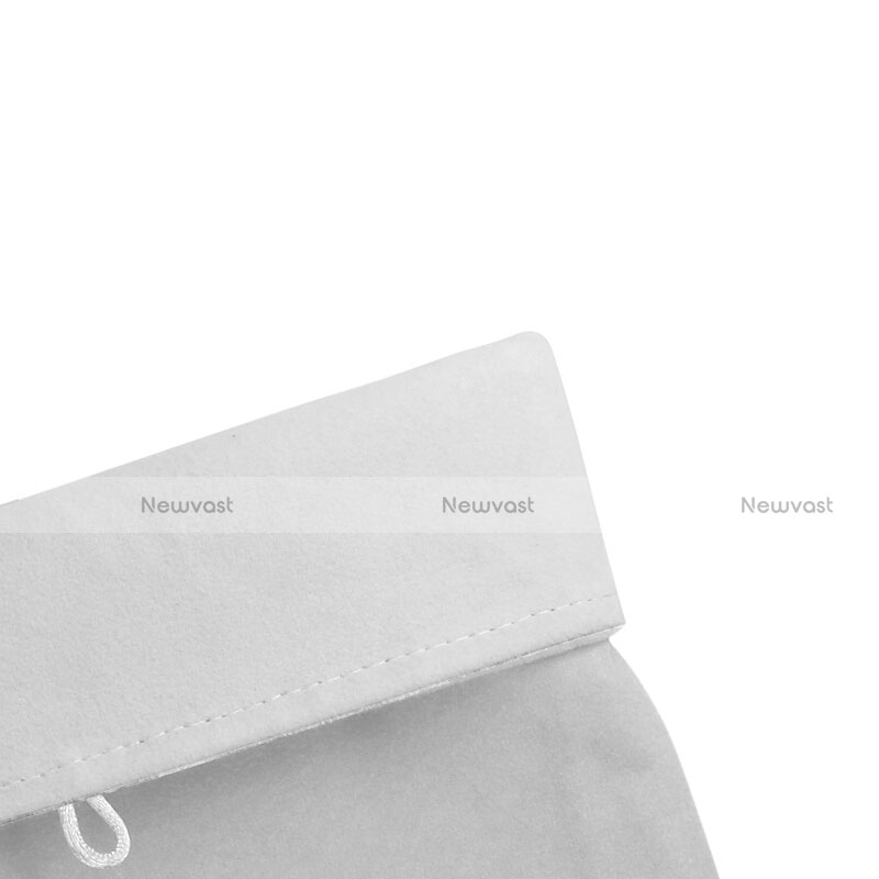 Sleeve Velvet Bag Case Pocket for Asus Transformer Book T300 Chi White