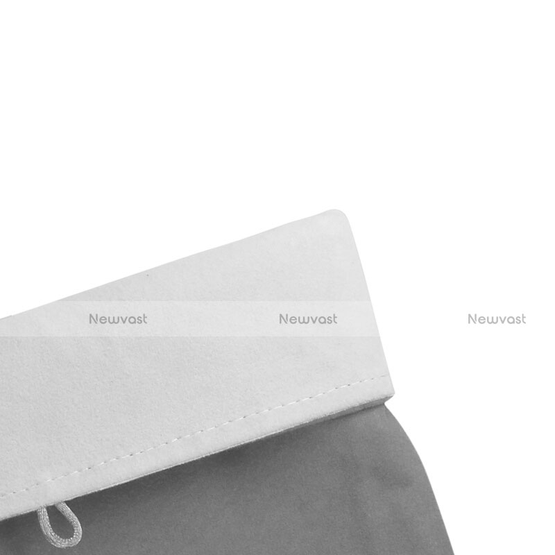 Sleeve Velvet Bag Case Pocket for Samsung Galaxy Tab A7 4G 10.4 SM-T505 Gray