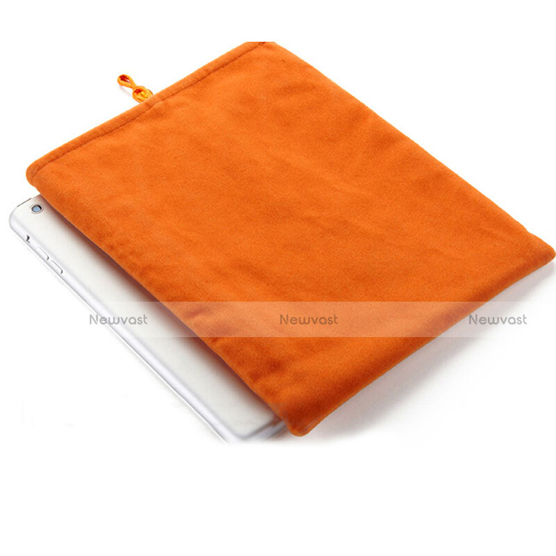 Sleeve Velvet Bag Case Pocket for Samsung Galaxy Tab S3 9.7 SM-T825 T820 Orange