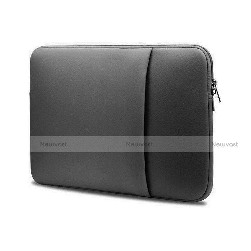 Sleeve Velvet Bag Case Pocket L05 for Huawei Honor MagicBook 14 Gray