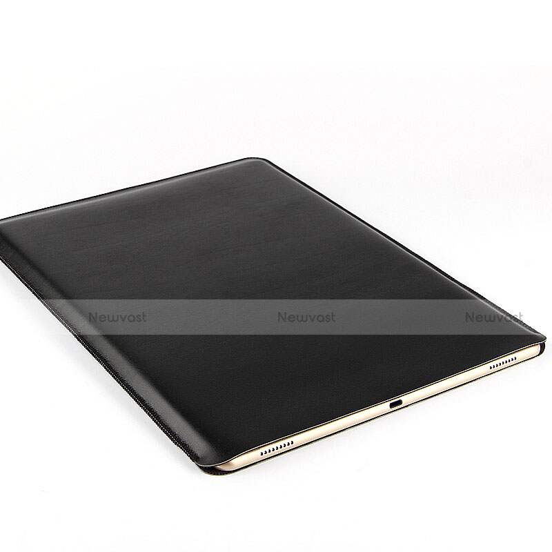 Sleeve Velvet Bag Leather Case Pocket for Samsung Galaxy Tab S 8.4 SM-T700 Black