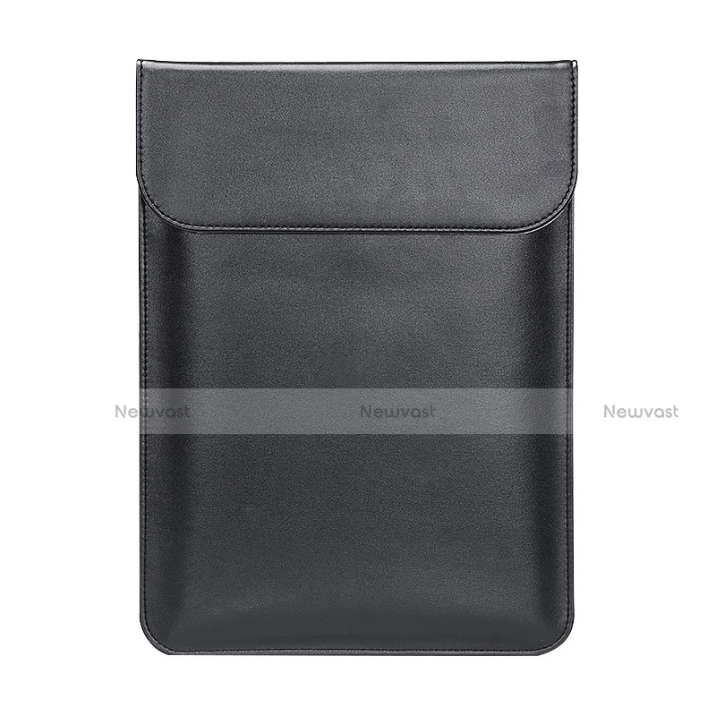 Sleeve Velvet Bag Leather Case Pocket L01 for Huawei Honor MagicBook Pro (2020) 16.1 Black