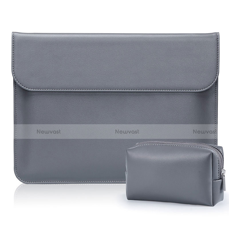 Sleeve Velvet Bag Leather Case Pocket L01 for Samsung Galaxy Book S 13.3 SM-W767