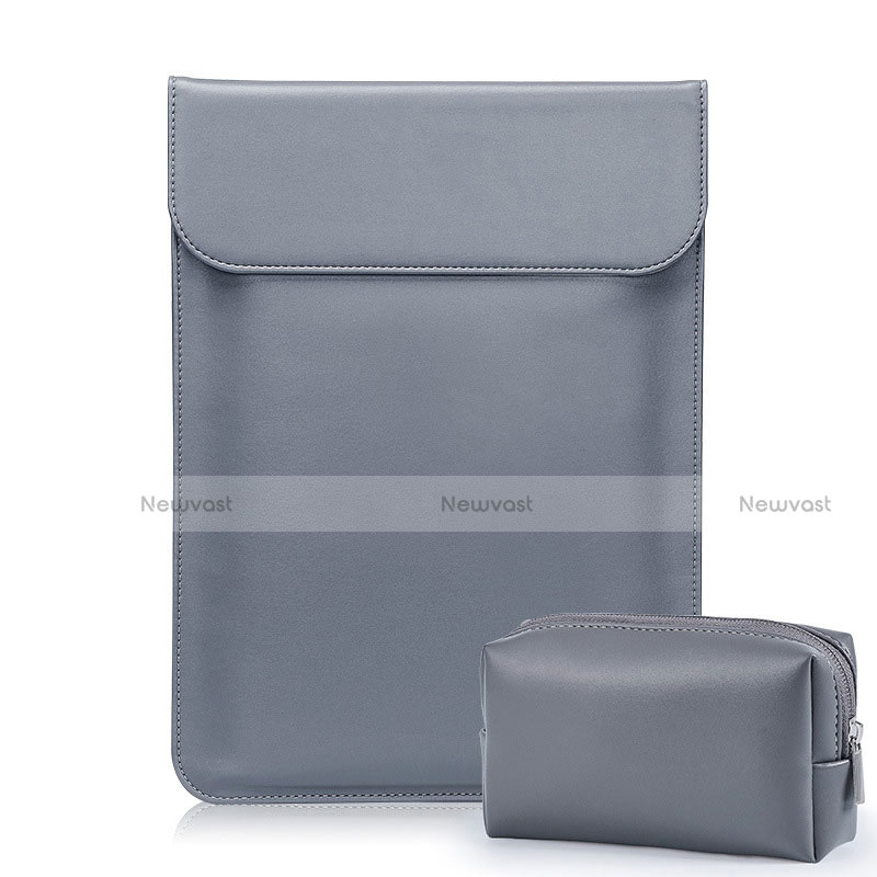 Sleeve Velvet Bag Leather Case Pocket L02 for Samsung Galaxy Book Flex 13.3 NP930QCG