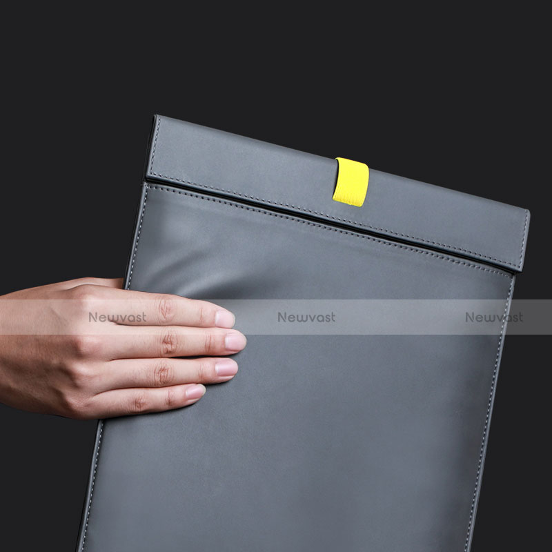 Sleeve Velvet Bag Leather Case Pocket L03 for Apple MacBook Air 13 inch