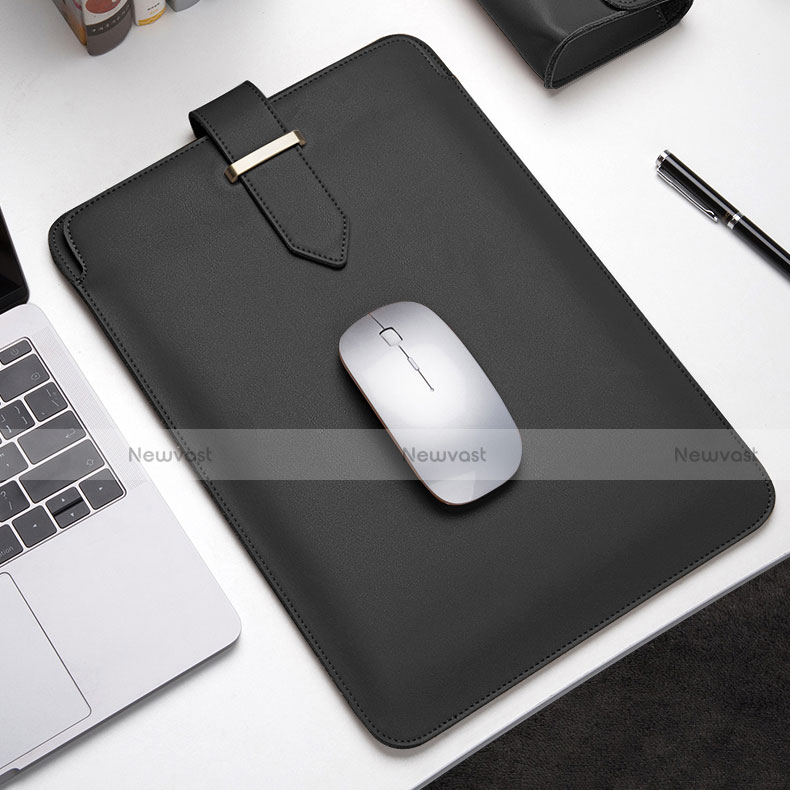 Sleeve Velvet Bag Leather Case Pocket L04 for Apple MacBook Air 13 inch