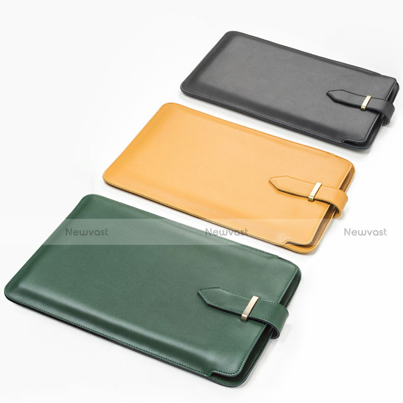 Sleeve Velvet Bag Leather Case Pocket L04 for Apple MacBook Pro 13 inch (2020)