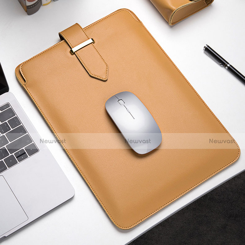 Sleeve Velvet Bag Leather Case Pocket L04 for Apple MacBook Pro 13 inch Retina