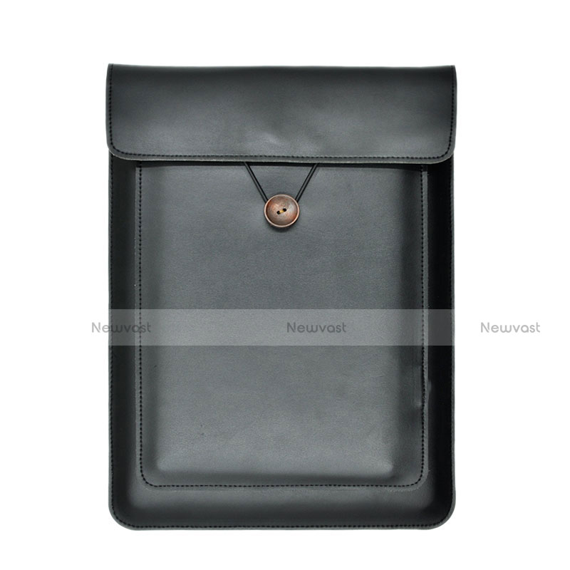 Sleeve Velvet Bag Leather Case Pocket L09 for Apple MacBook Pro 15 inch Retina Black