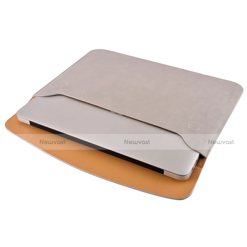 Sleeve Velvet Bag Leather Case Pocket L15 for Apple MacBook Pro 15 inch Retina
