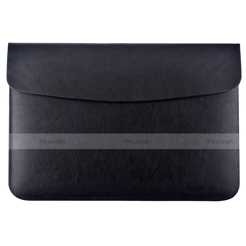 Sleeve Velvet Bag Leather Case Pocket L15 for Apple MacBook Pro 15 inch Retina Black
