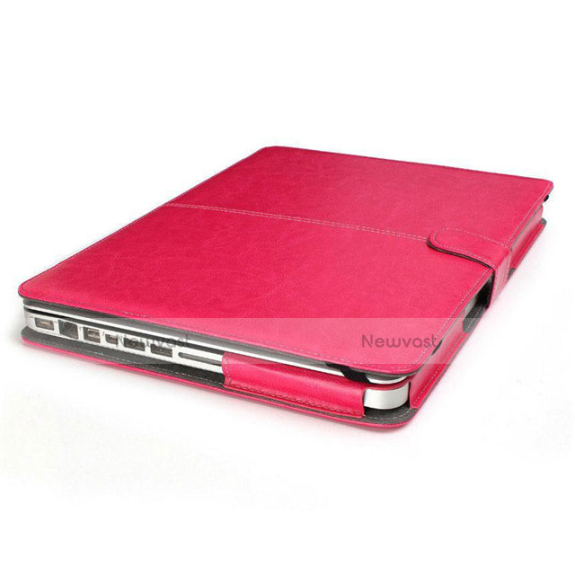 Sleeve Velvet Bag Leather Case Pocket L24 for Apple MacBook Pro 15 inch Retina