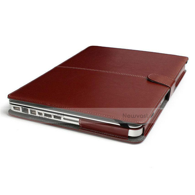 Sleeve Velvet Bag Leather Case Pocket L24 for Apple MacBook Pro 15 inch Retina